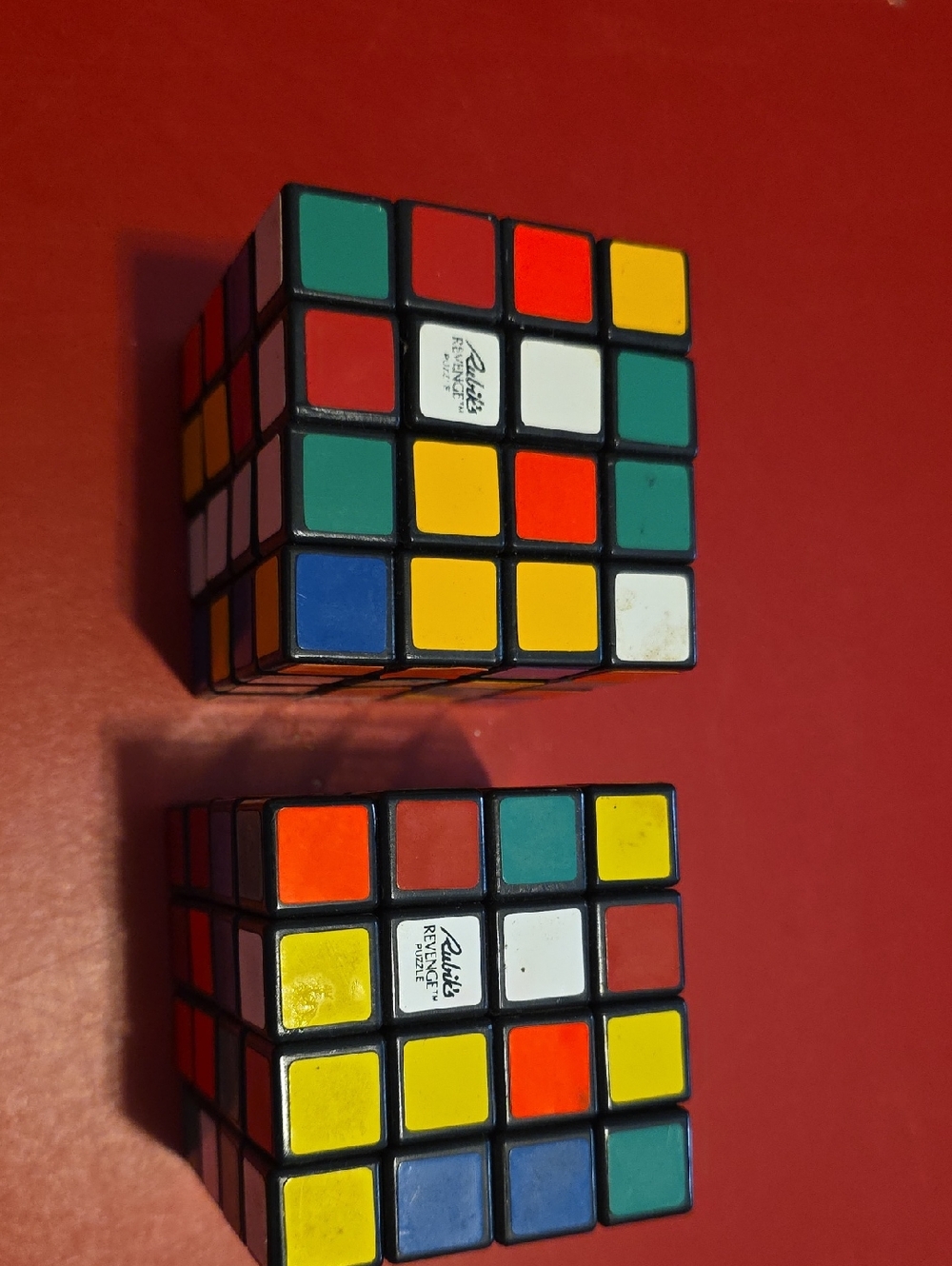 2 Vintage Rubik's Revenge Cubes